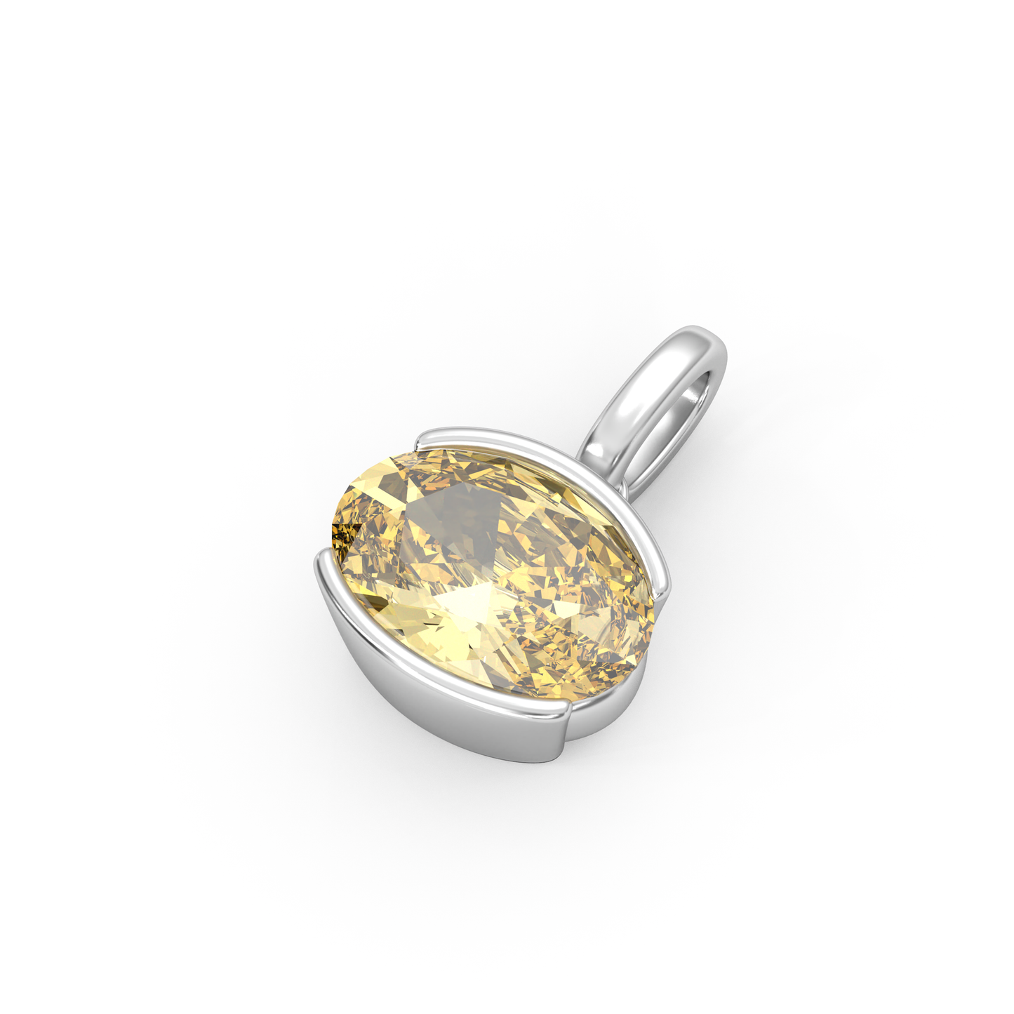 Mini Luce Pendant in Yellow