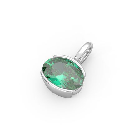 Mini Luce Pendant in Green