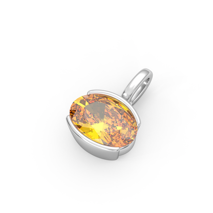Mini Luce Pendant in Orange