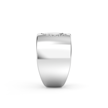 Silver Ash Cigar Band