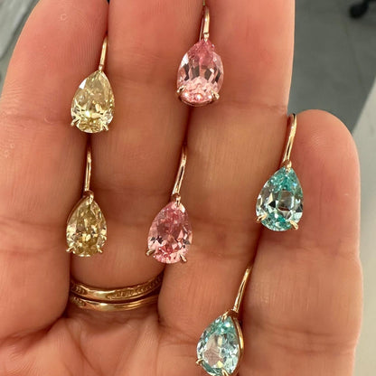 Mary Earrings in Pink